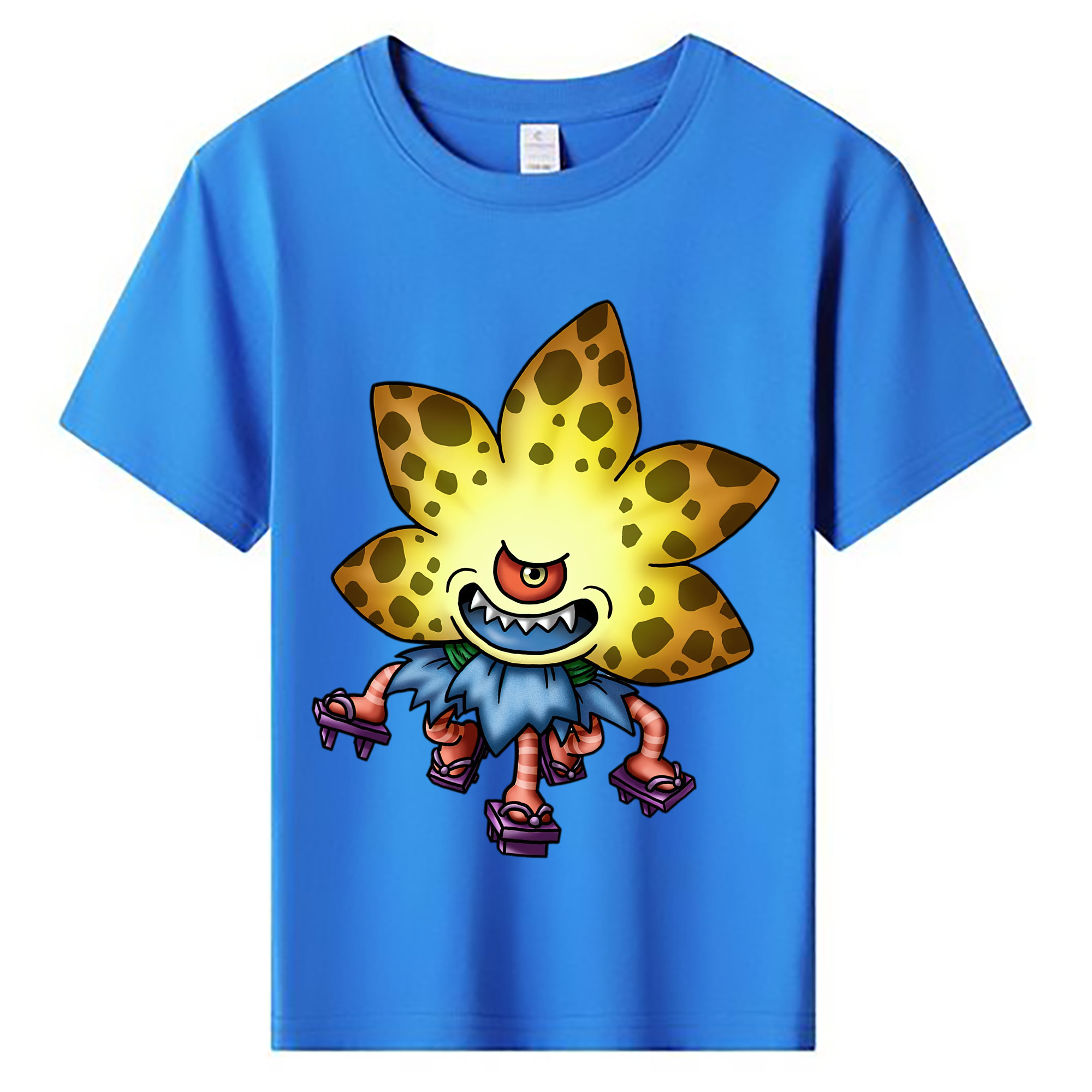 （画像用） ドラゴンクエスト Doragon Kuesuto Dragon Quest 綿100％キッズTシャツ（フロントプリント）